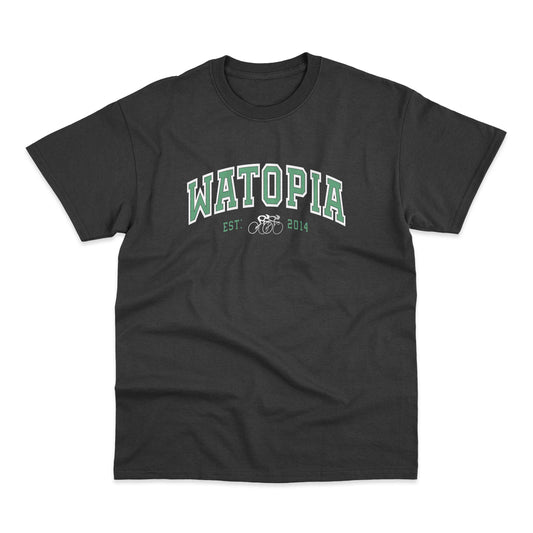 Watopia Cycling Est 2014 T-Shirt for Zwift Cyclists 
