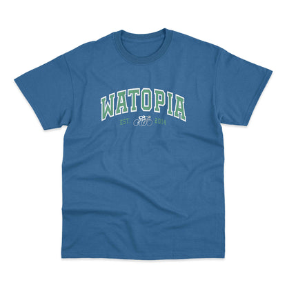 Watopia Cycling Est 2014 T-Shirt for Zwift Cyclists