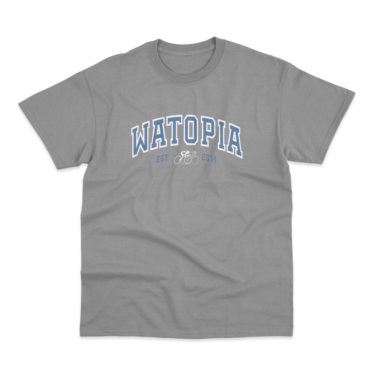 Watopia Cycling Est 2014 T-Shirt for Zwift Cyclists