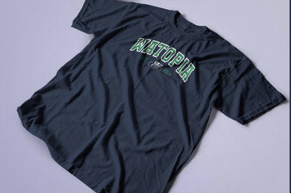 Watopia Cycling Est 2014 T-Shirt for Zwift Cyclists