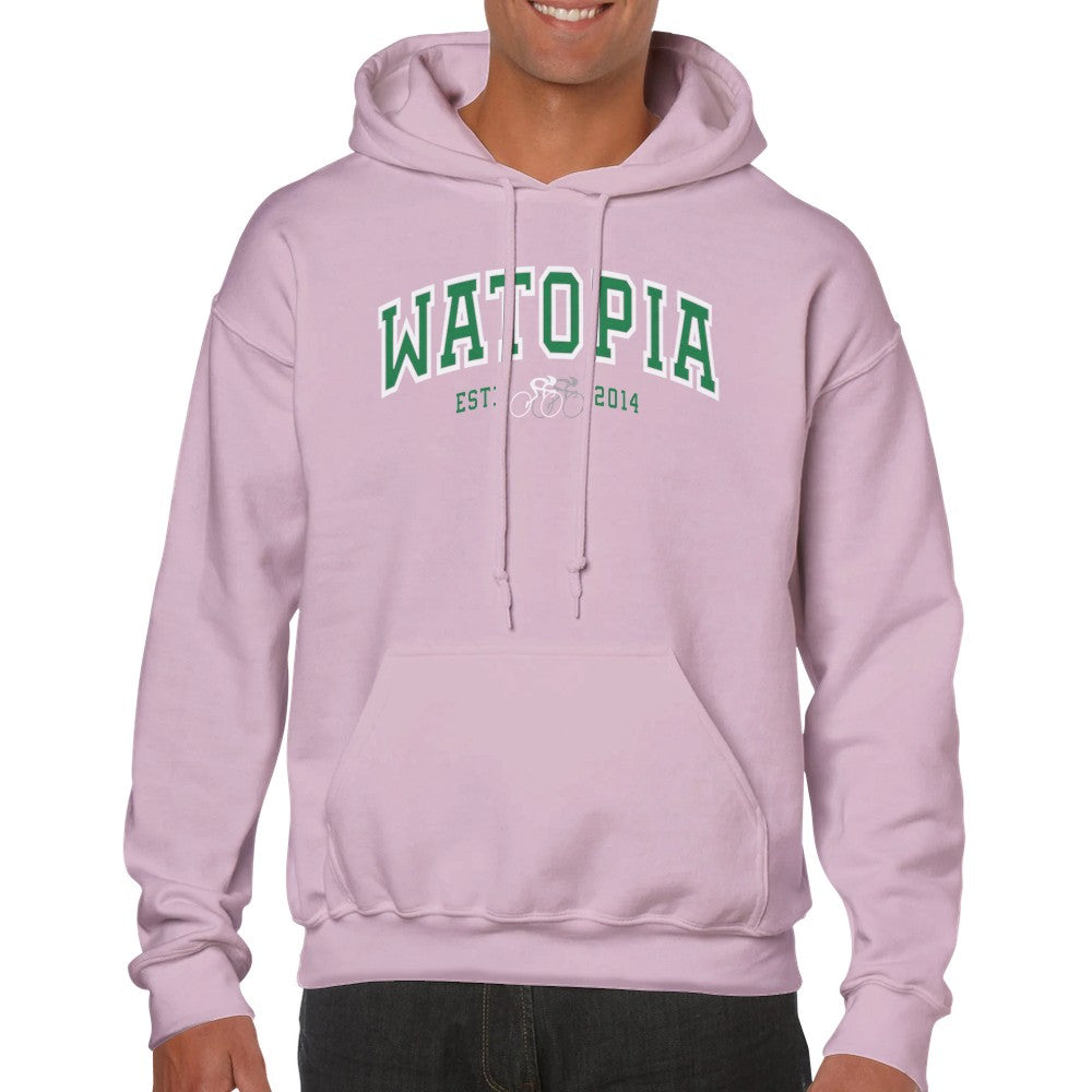 Watopia Cycling Est 2014 Hoodie for Zwift Cyclists