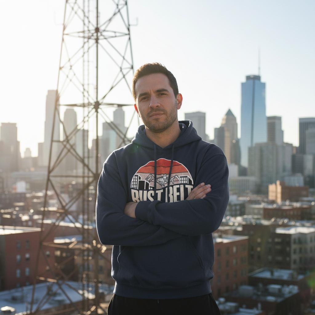 Rust Belt Sunset Arc Raiders Gamer Hoodie