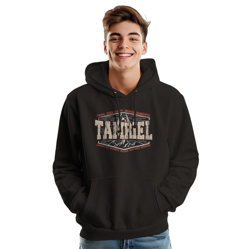 Realms Of Tamriel Elder Scrolls Skyrim Gamer Hoodie Oblivion