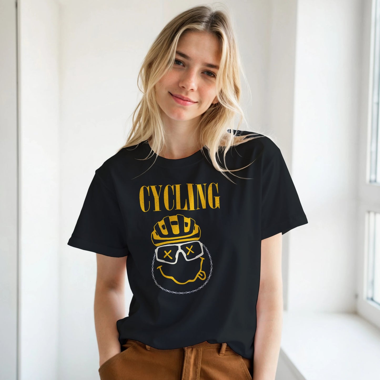 Cycling Nirvana Biker Cycle Funny Cyclist T-shirt 