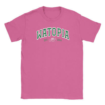 Watopia Cycling Est 2014 T-Shirt for Zwift Cyclists