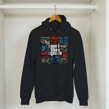 Grand Tour Cyclist GTA Style Bike Hoodie Theft Auto