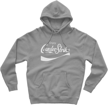 Enjoy Counter Strike Coke Cola Mash Up Gamer Hoodie 