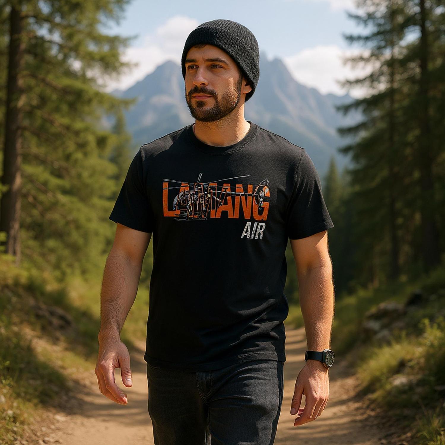 Fly Lamang Air Tactical Grey Zone Warfare Gamer T-Shirt 