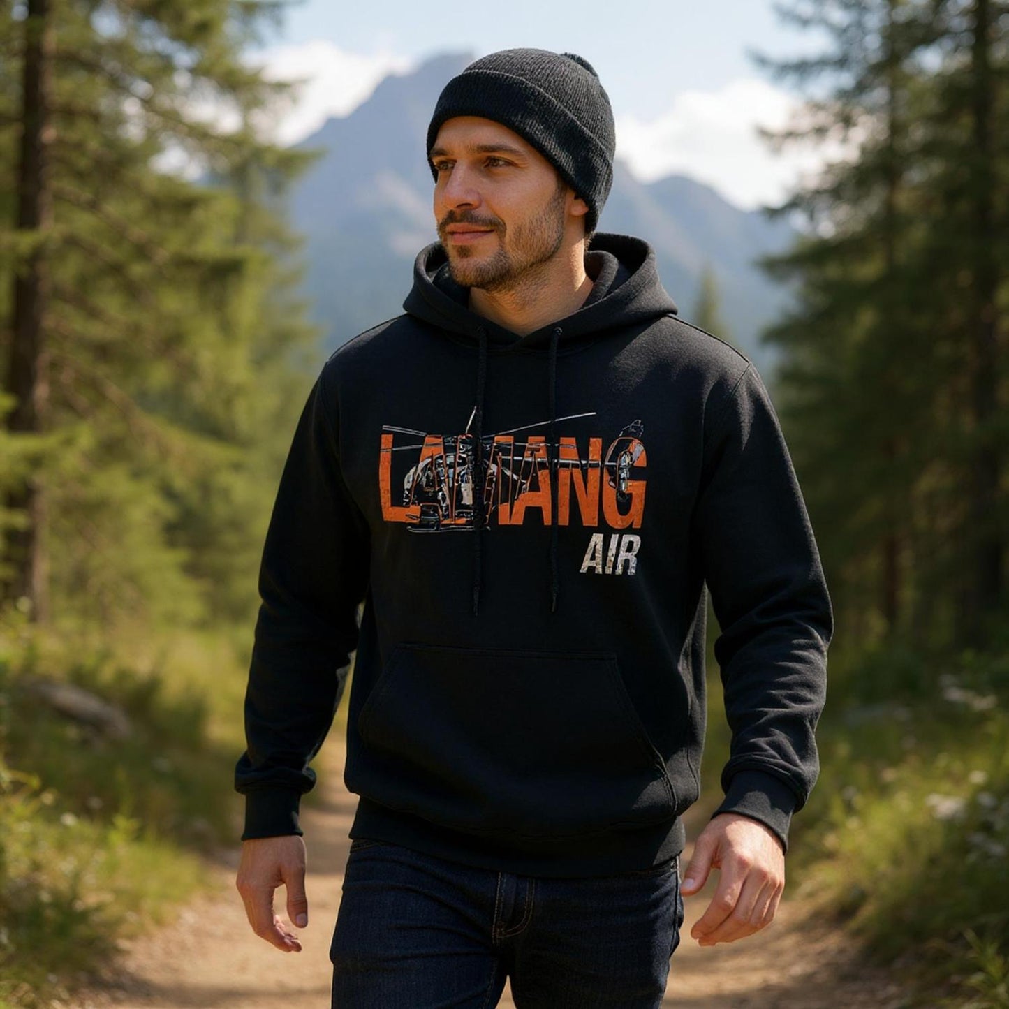 Fly Lamang Air Tactical Grey Zone Warfare Game Hoodie 