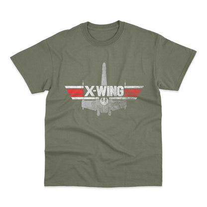 X Wing Star Wars Top Gun style Mash Up T-Shirt